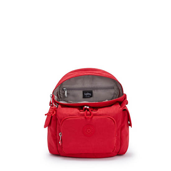 Kipling City Pack Mini Hátizsák Piros | HU 1487LI